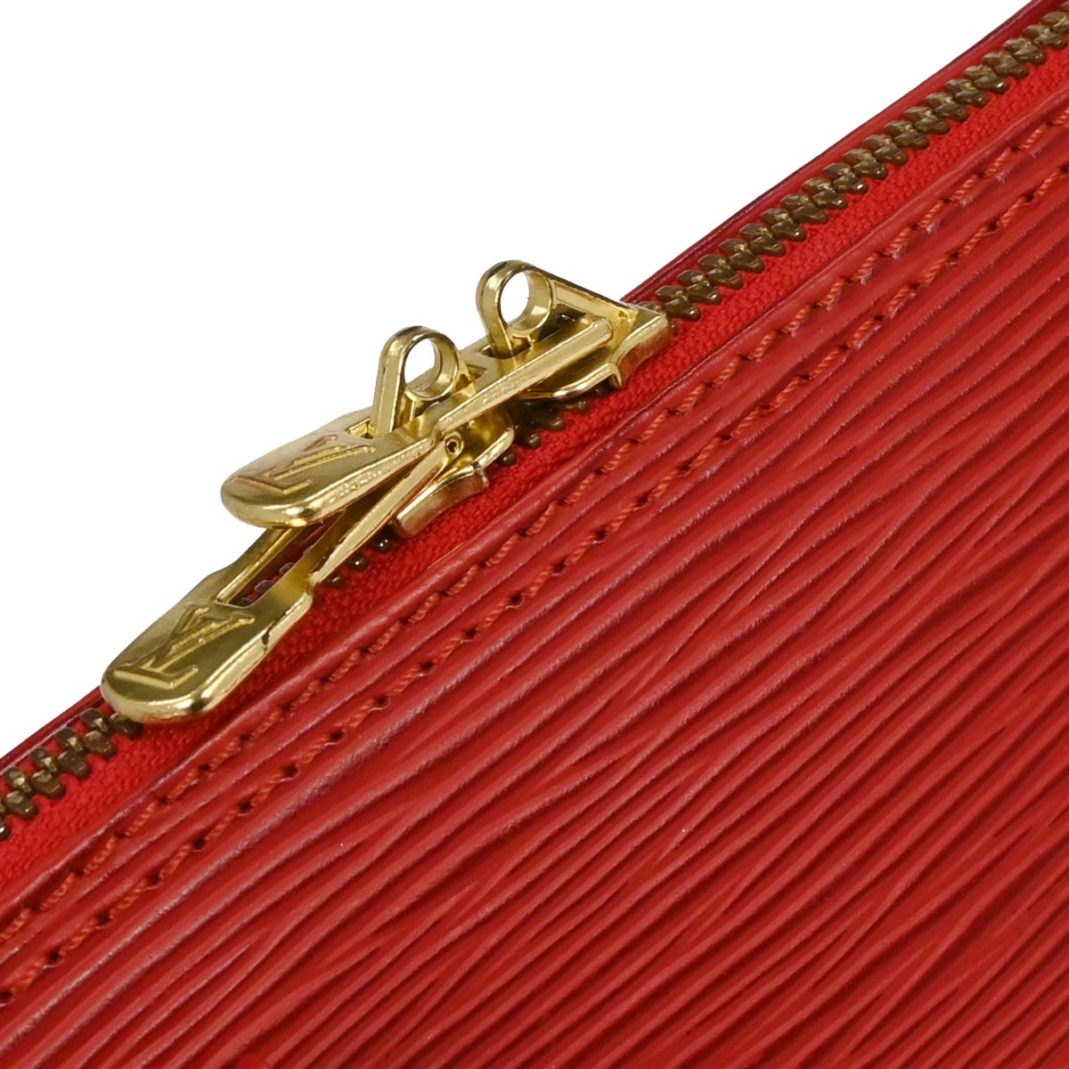 Louis Vuitton Red Epi Alma Handbag M52147