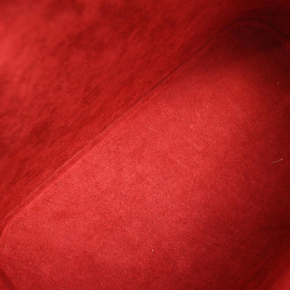 Louis Vuitton Red Epi Alma Handbag M52147