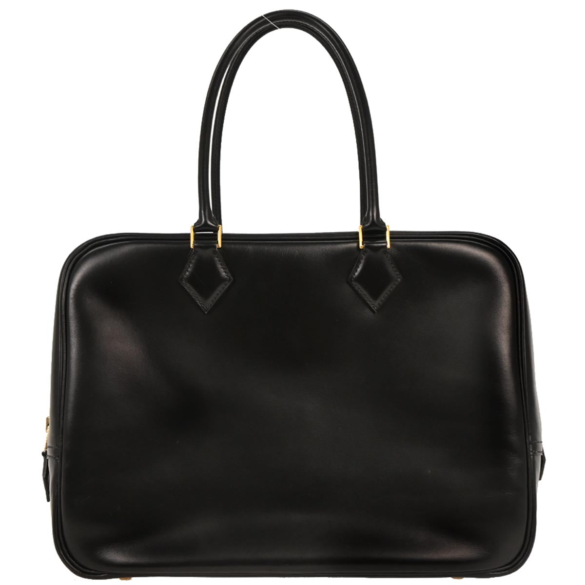 Hermes Black Box Calf Plume 32 Handbag