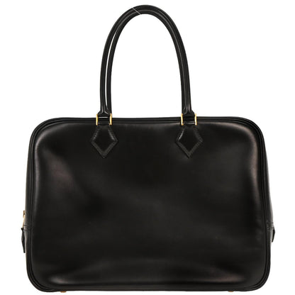 Hermes Black Box Calf Plume 32 Handbag