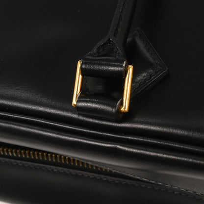 Hermes Black Box Calf Plume 32 Handbag