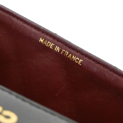 Chanel 1989-1991 Black Lambskin Shoulder Bag