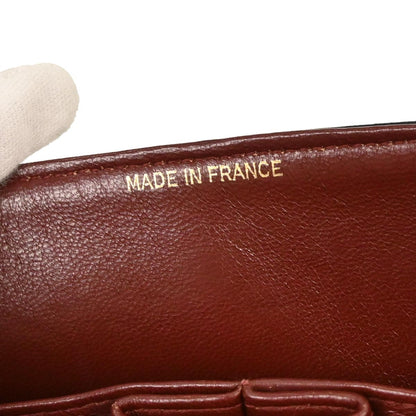 Chanel 1989-1991 Black Lambskin Medium Classic Double Flap Shoulder Bag