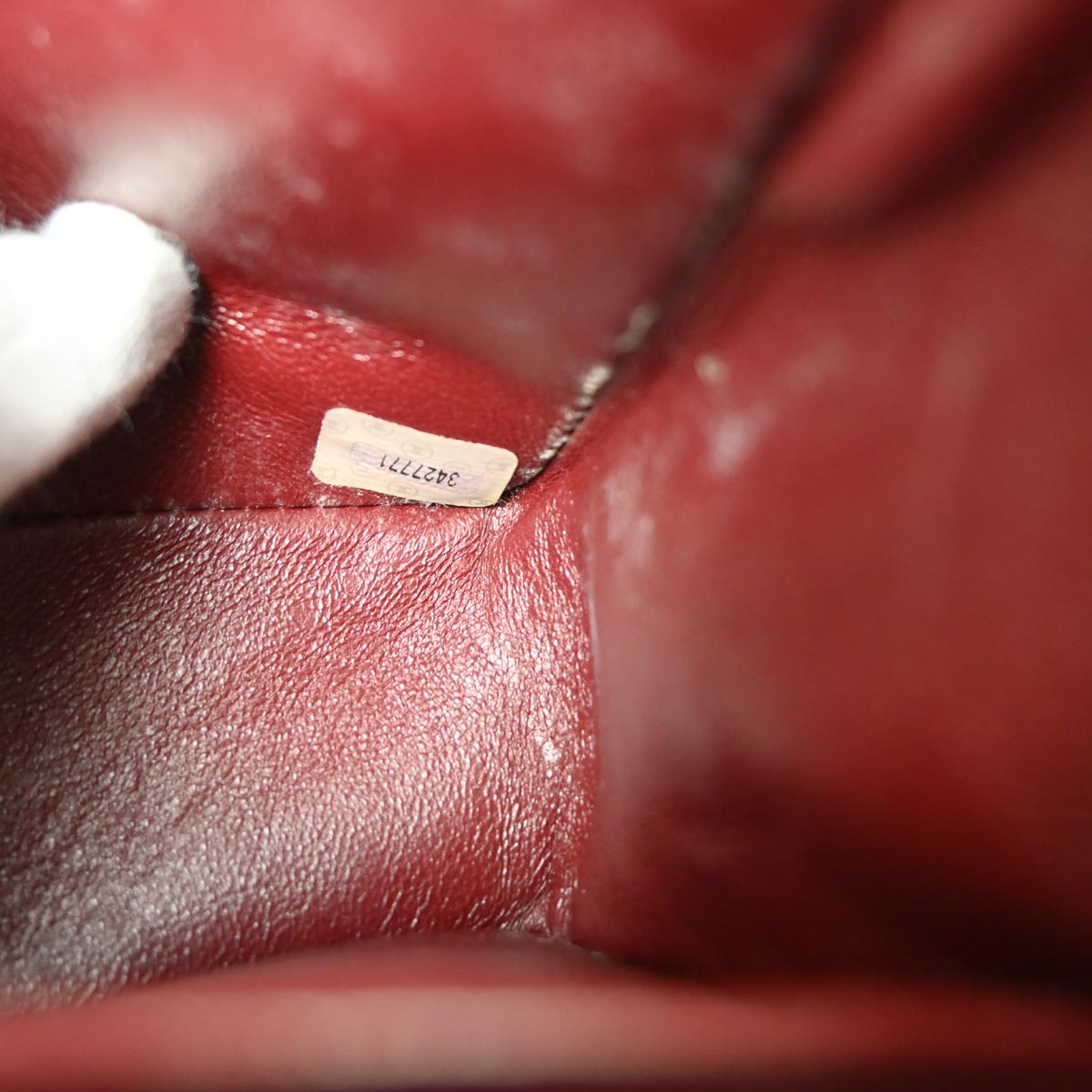 Chanel 1994-1996 Black Lambskin Small Classic Double Flap Shoulder Bag