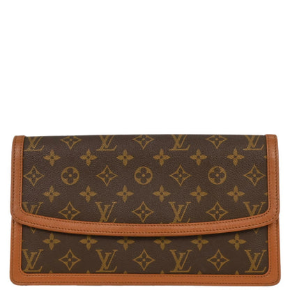 Louis Vuitton Monogram Pochette Dame GM Clutch Bag M51810