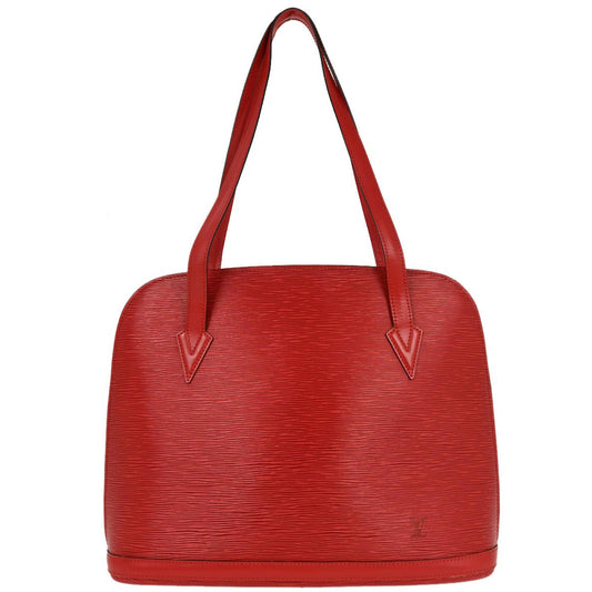 Louis Vuitton Red Epi Lussac Shoulder Bag M52287