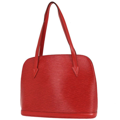 Louis Vuitton Red Epi Lussac Shoulder Bag M52287