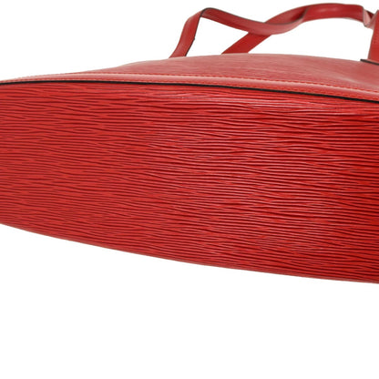 Louis Vuitton Red Epi Lussac Shoulder Bag M52287