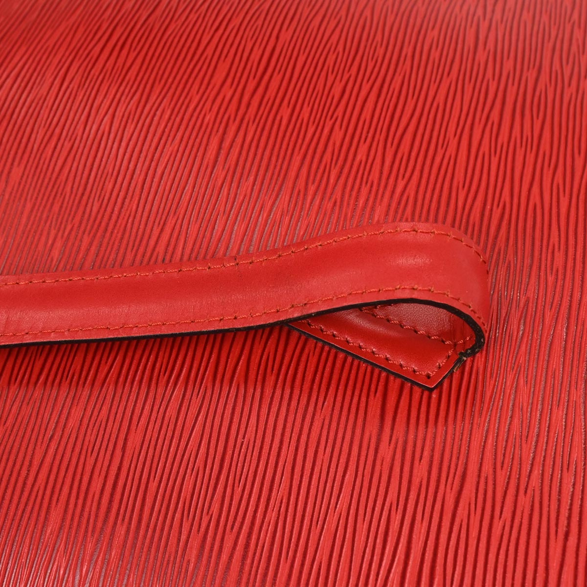 Louis Vuitton Red Epi Lussac Shoulder Bag M52287