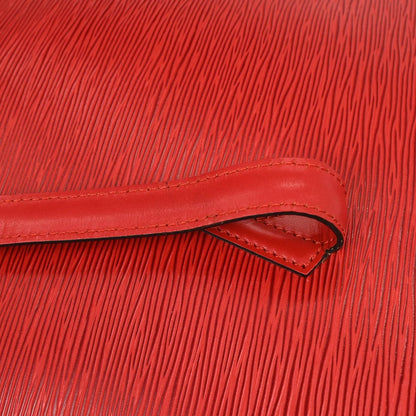 Louis Vuitton Red Epi Lussac Shoulder Bag M52287
