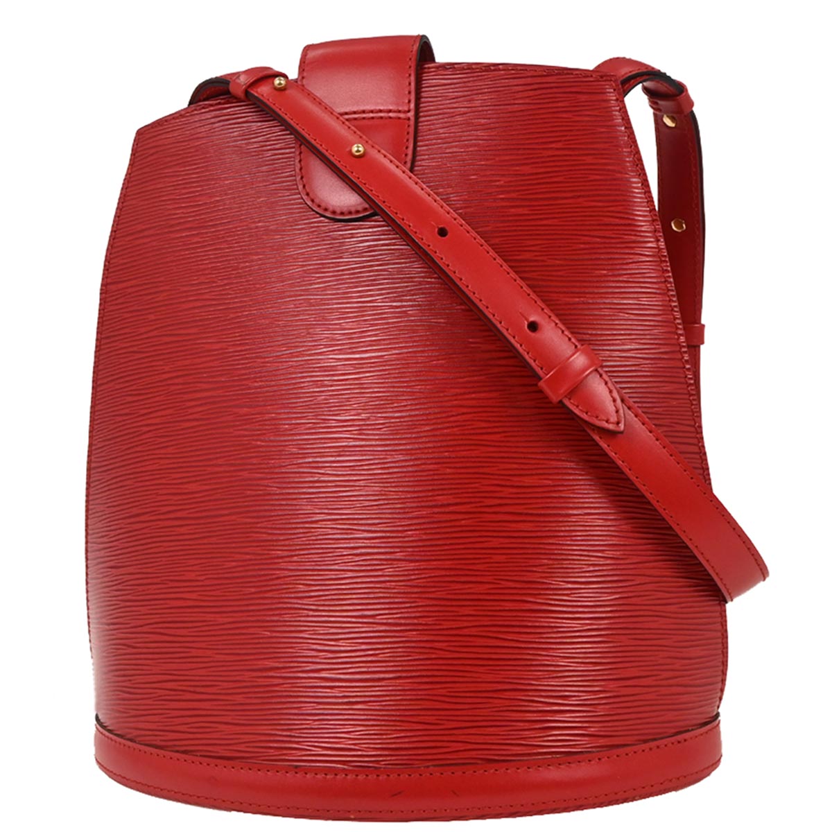 Louis Vuitton Red Epi Cluny Shoulder Bag M52257
