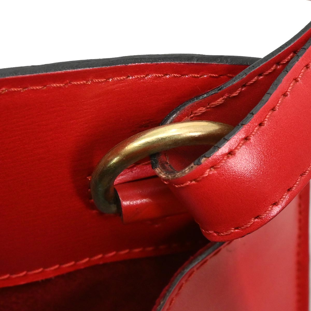 Louis Vuitton Red Epi Cluny Shoulder Bag M52257