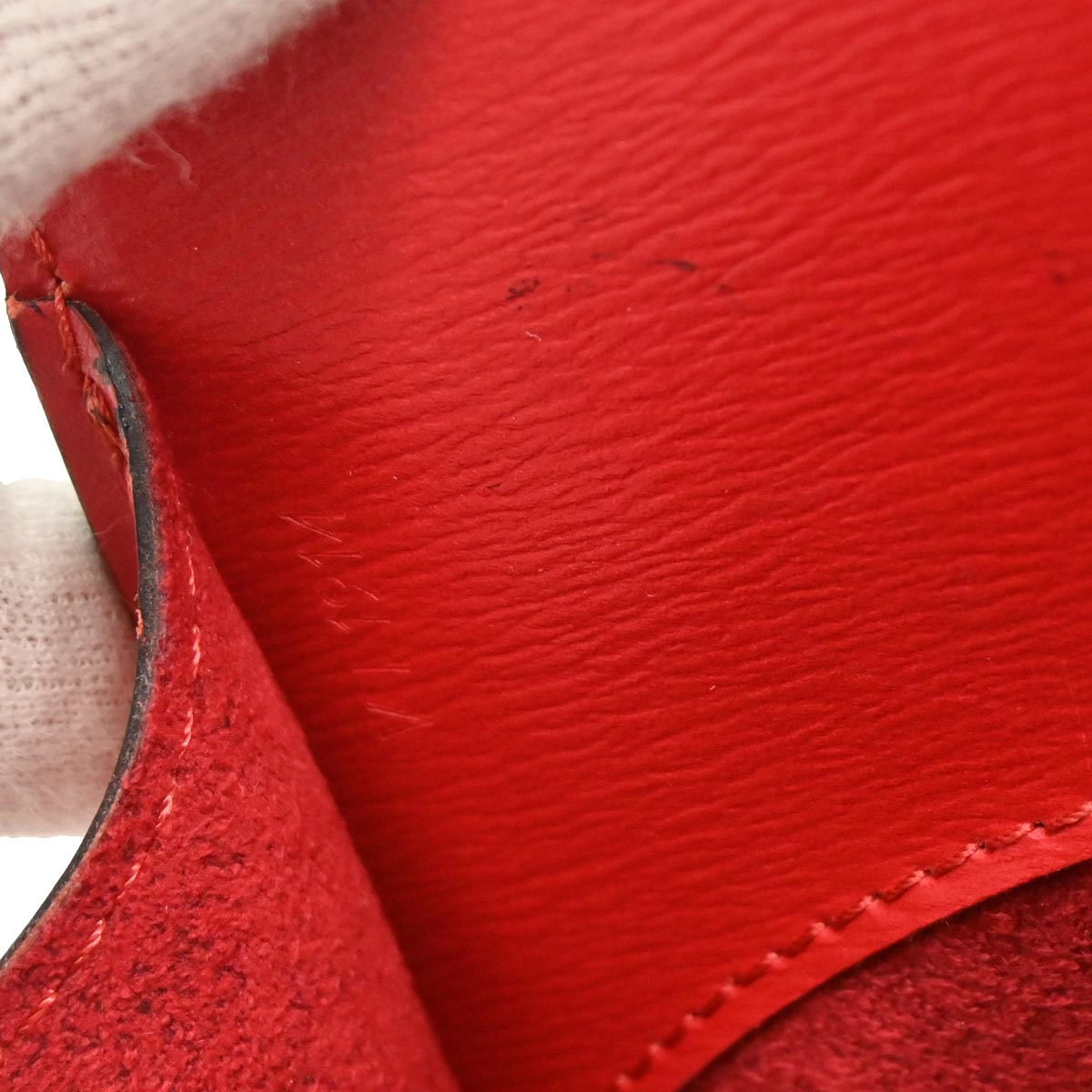 Louis Vuitton Red Epi Cluny Shoulder Bag M52257