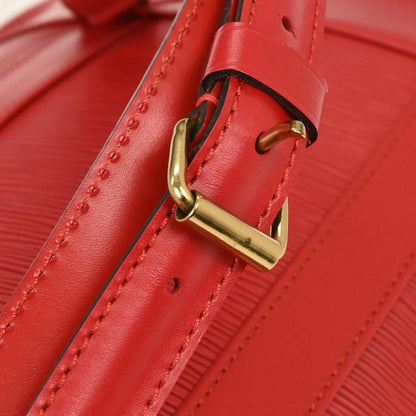 Louis Vuitton Red Epi Randonnee PM Bucket Shoulder Bag M52357