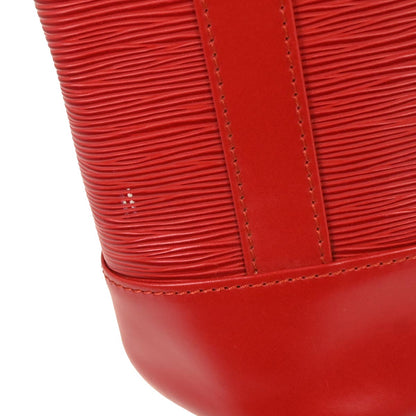 Louis Vuitton Red Epi Randonnee PM Bucket Shoulder Bag M52357