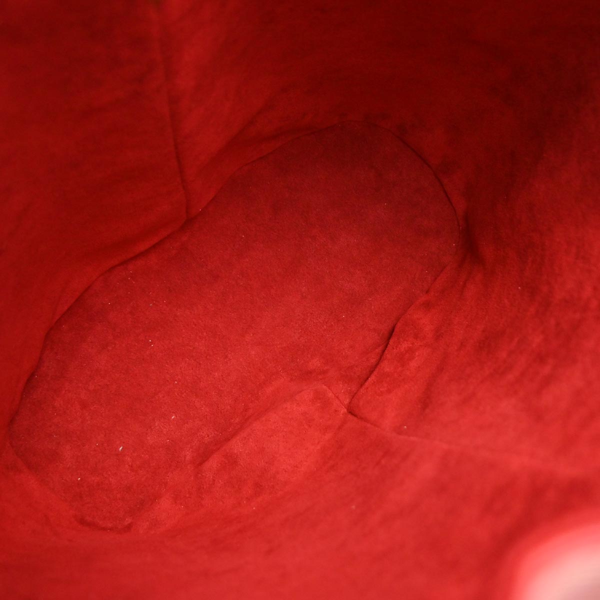 Louis Vuitton Red Epi Randonnee PM Bucket Shoulder Bag M52357