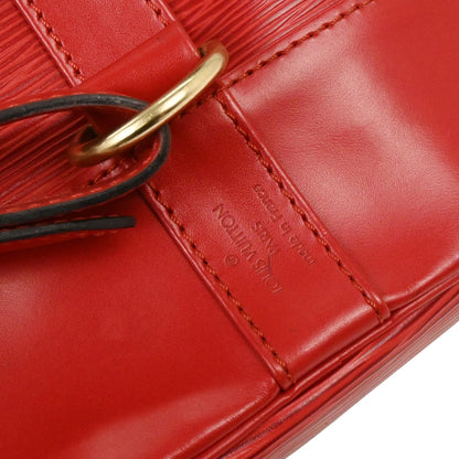 Louis Vuitton Red Epi Randonnee PM Bucket Shoulder Bag M52357