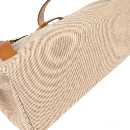 Hermes Beige Toile H Herbag a Dos 2 in 1 Backpack