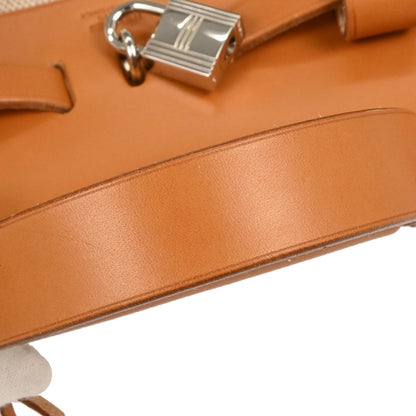 Hermes Beige Toile H Herbag a Dos 2 in 1 Backpack