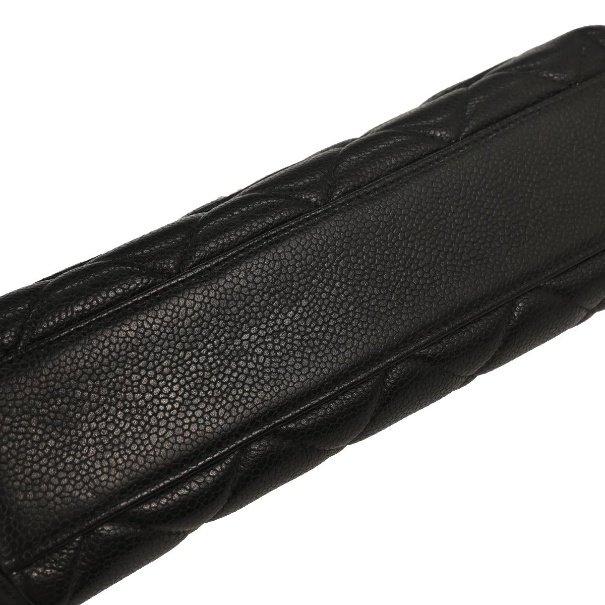 Chanel 1996-1997 Black Caviar Shoulder Bag