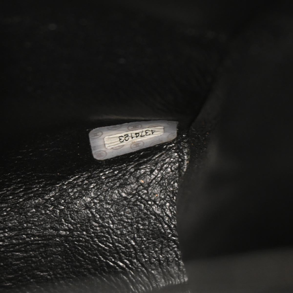 Chanel 1996-1997 Black Caviar Shoulder Bag