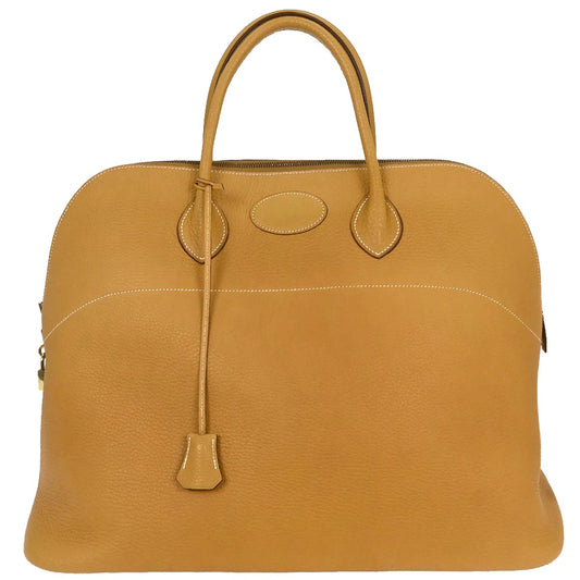 Hermes Natural Sable Ardennes Bolide 45 Handbag