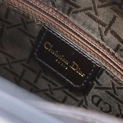 Christian Dior * Pony Hair Beige Leopard Lady Dior Handbag