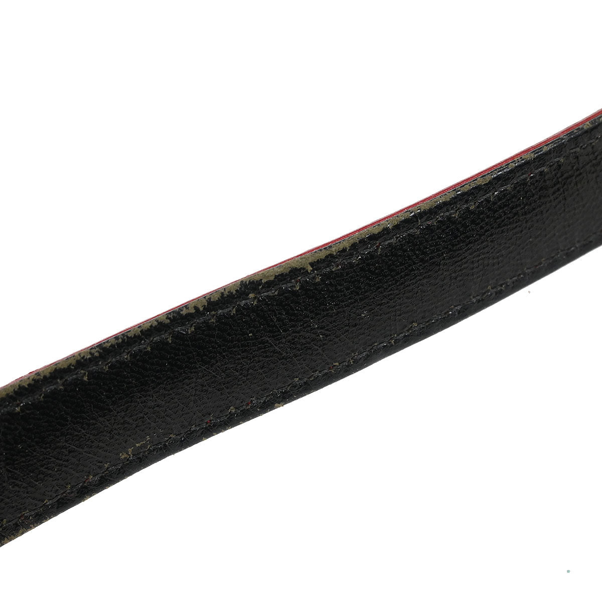 Fendi * Black Lizard Sequins Baguette Handbag