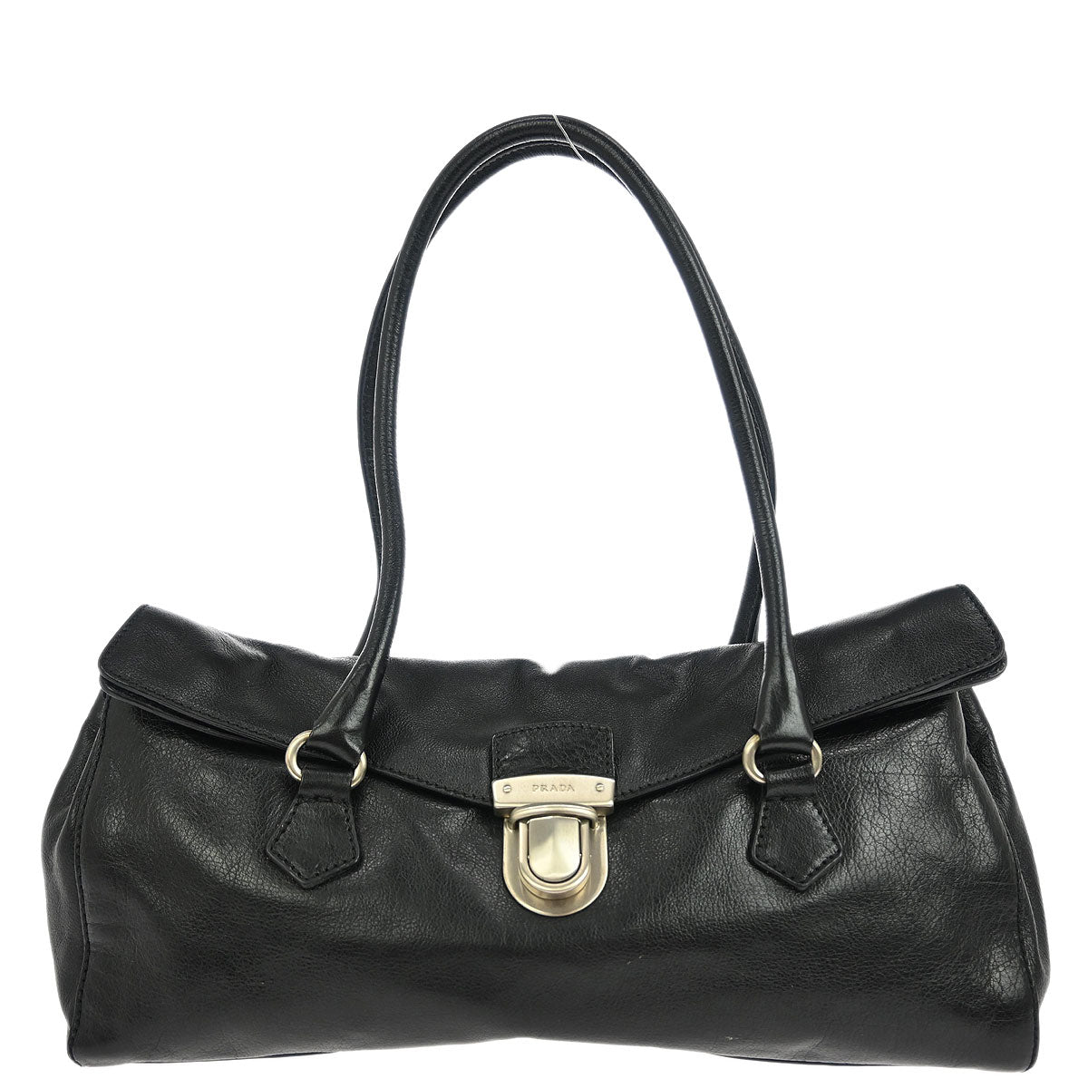 Prada Black Leather Handbag