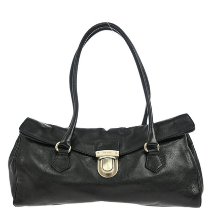 Prada Black Leather Handbag