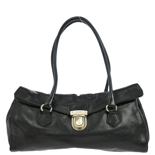 Prada Black Leather Handbag