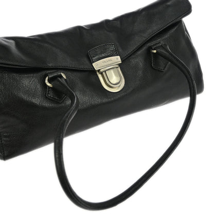 Prada Black Leather Handbag