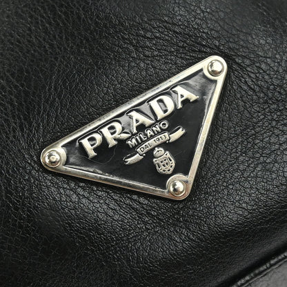 Prada Black Leather Handbag