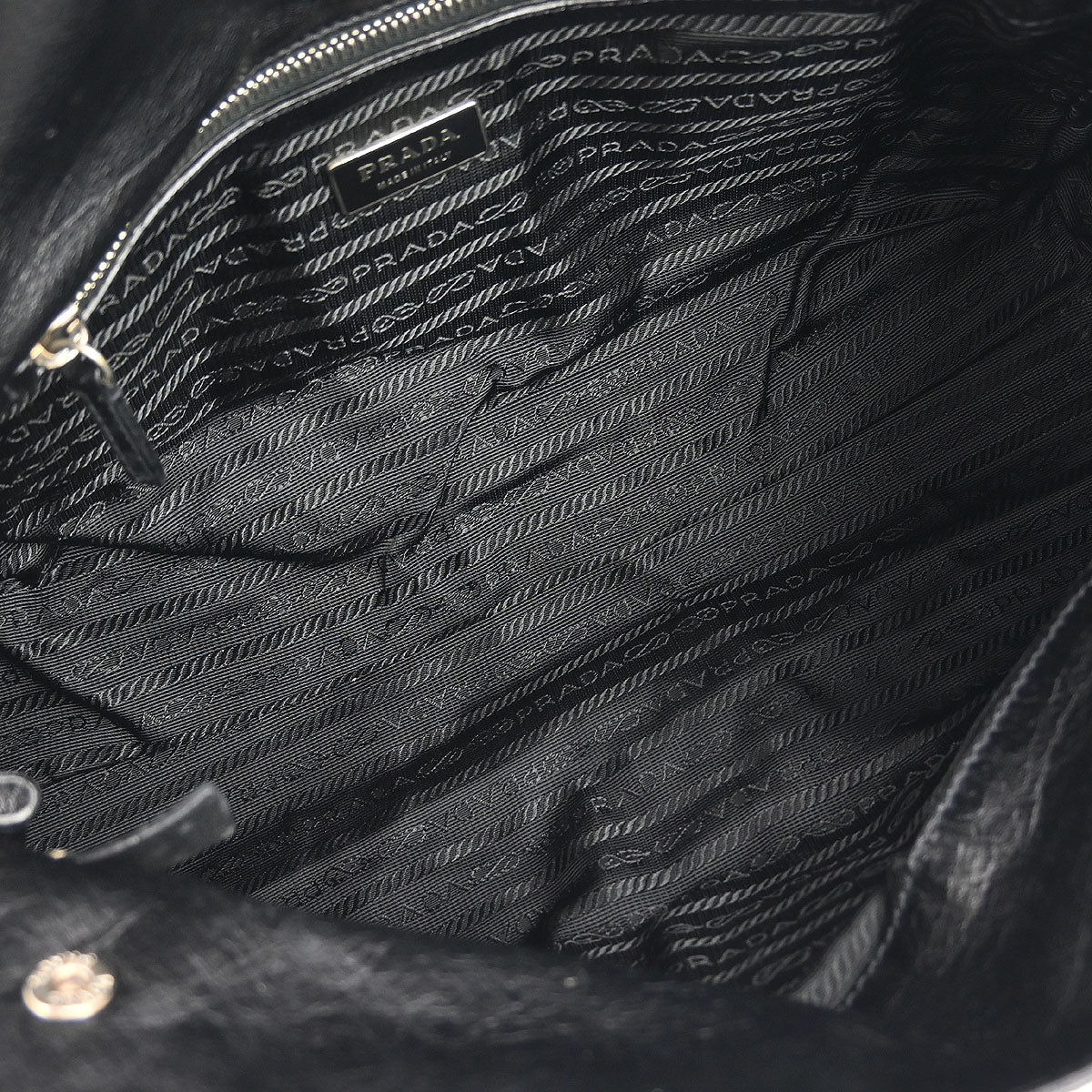 Prada Black Leather Handbag