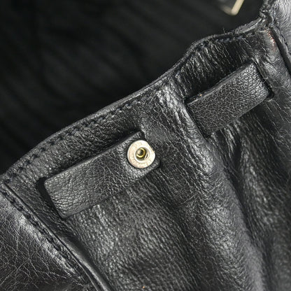 Prada Black Leather Handbag