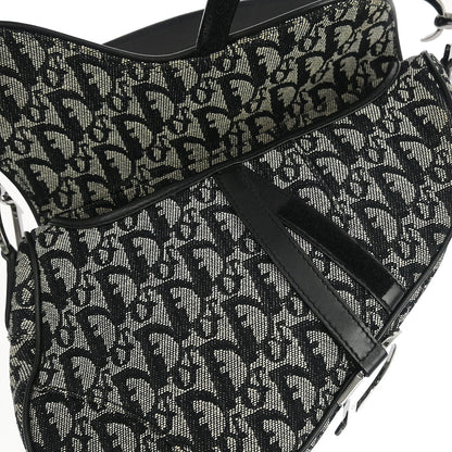 Christian Dior Black Trotter Saddle Handbag