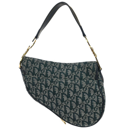 Christian Dior Navy Trotter Saddle Handbag