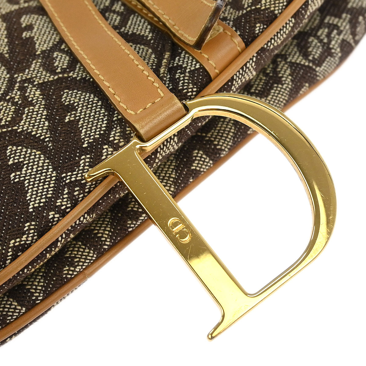 Christian Dior Brown Trotter Saddle Handbag