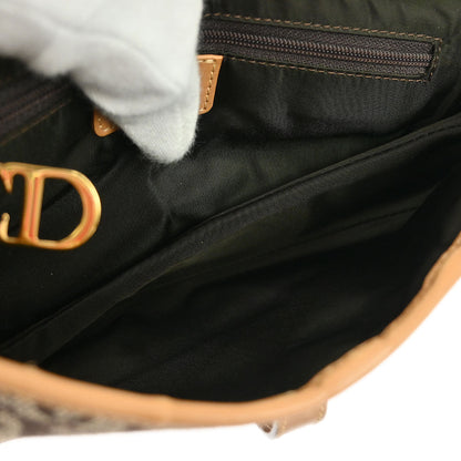 Christian Dior Brown Trotter Saddle Handbag