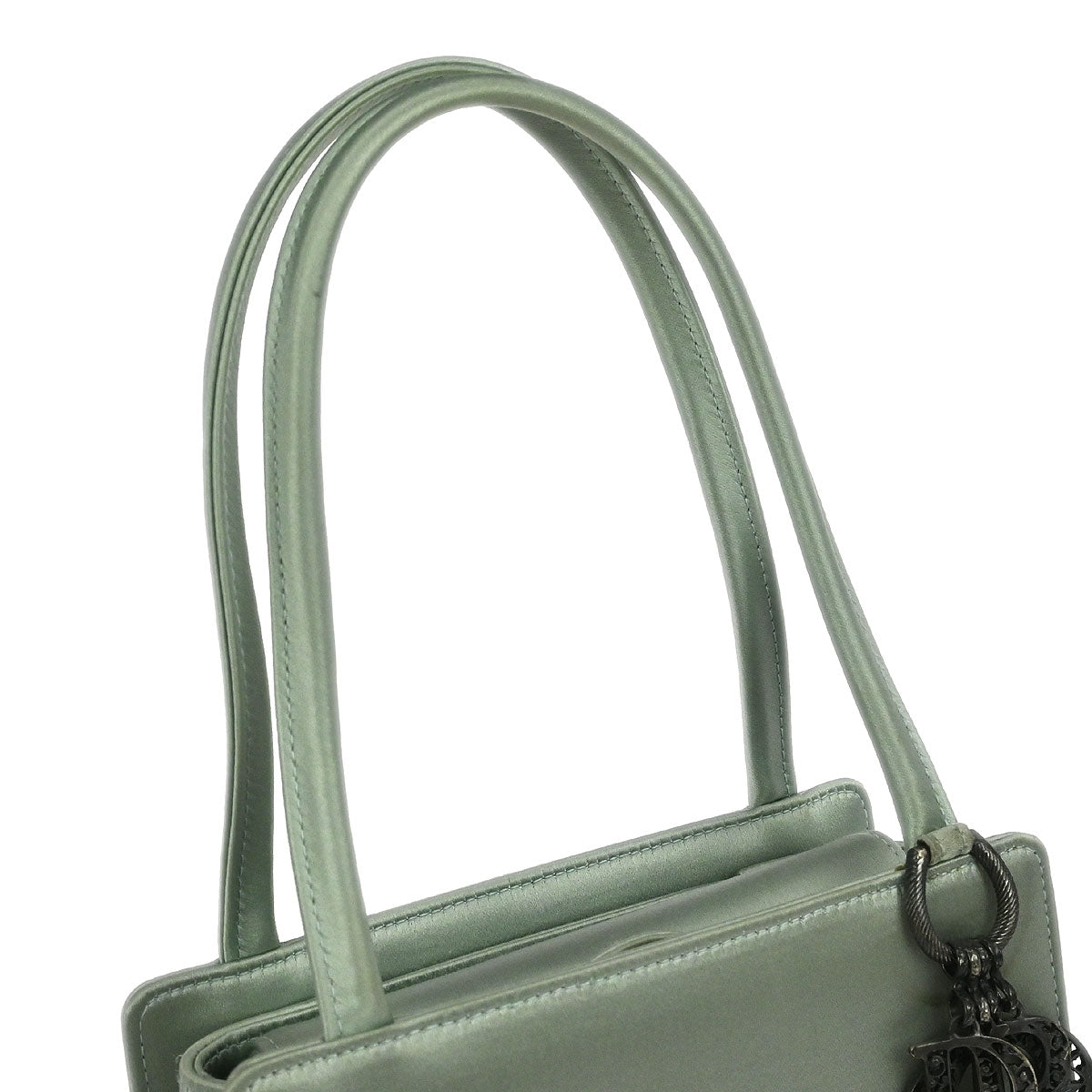 Christian Dior Mint Green Satin John Galliano 98th Handbag