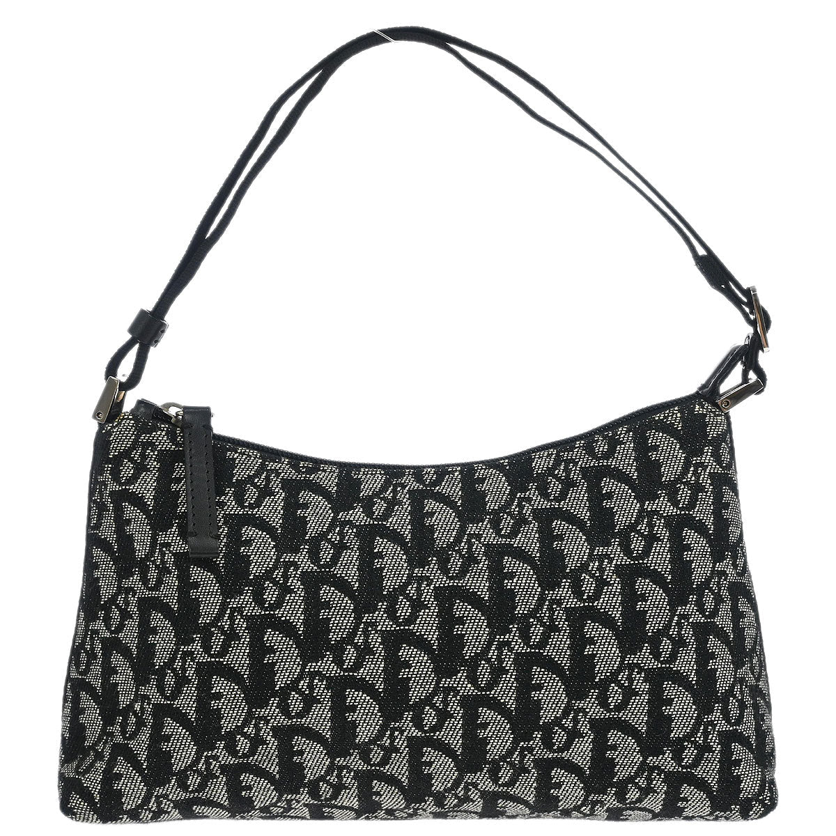 Christian Dior Black Canvas Trotter Handbag