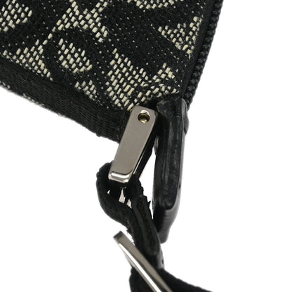 Christian Dior Black Canvas Trotter Handbag