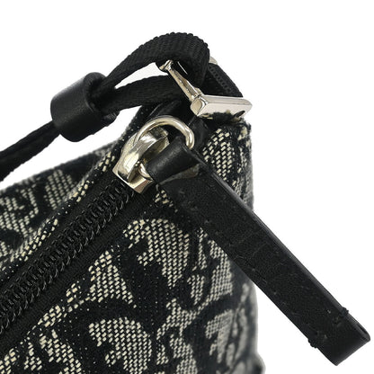 Christian Dior Black Canvas Trotter Handbag