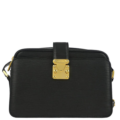 Fendi Black Leather Shoulder Bag