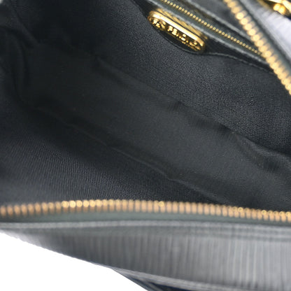 Fendi Black Leather Shoulder Bag
