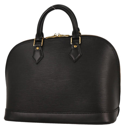 Louis Vuitton Black Epi Alma Handbag M52142