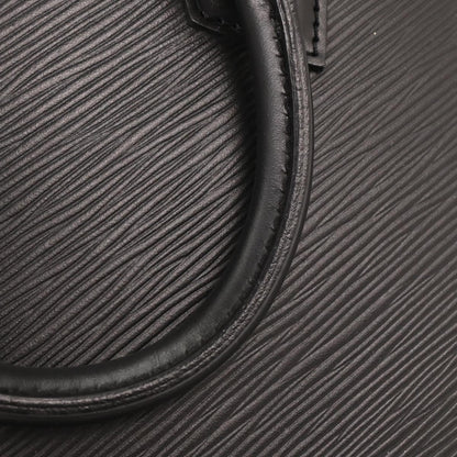 Louis Vuitton Black Epi Alma Handbag M52142