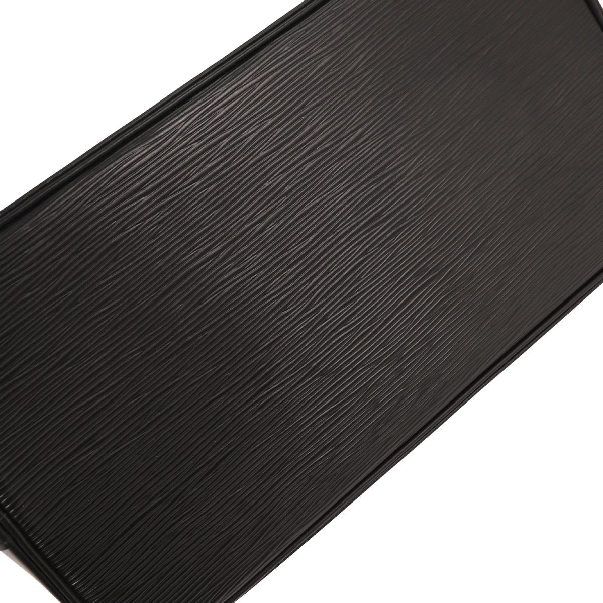 Louis Vuitton Black Epi Alma Handbag M52142