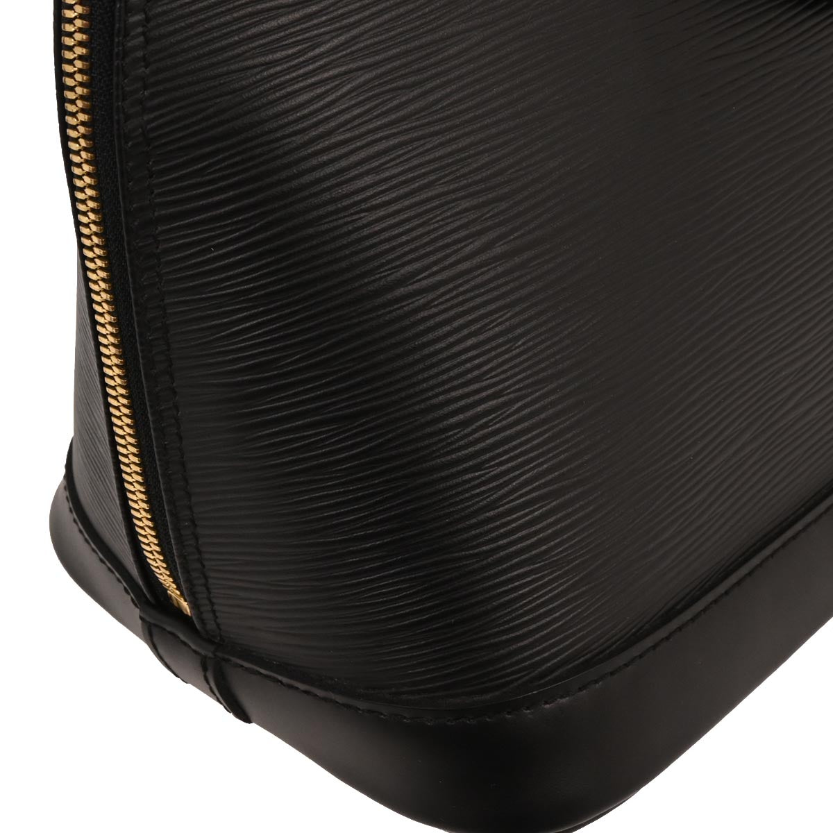 Louis Vuitton Black Epi Alma Handbag M52142