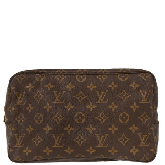 Louis Vuitton Monogram Trousse Toilette 28 Cosmetic Pouch M47522